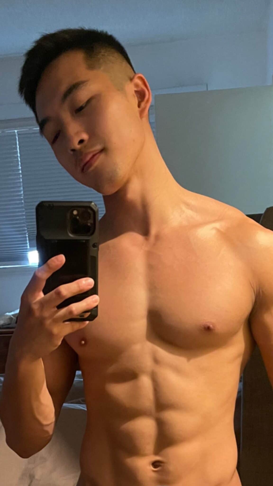 Eli Shaw posing for a photograph