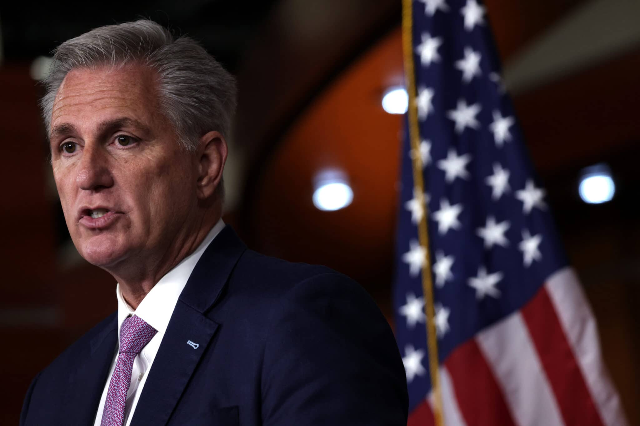 Republican leader Kevin McCarthy begrudgingly admits same-sex marriage is 'the law of the land'