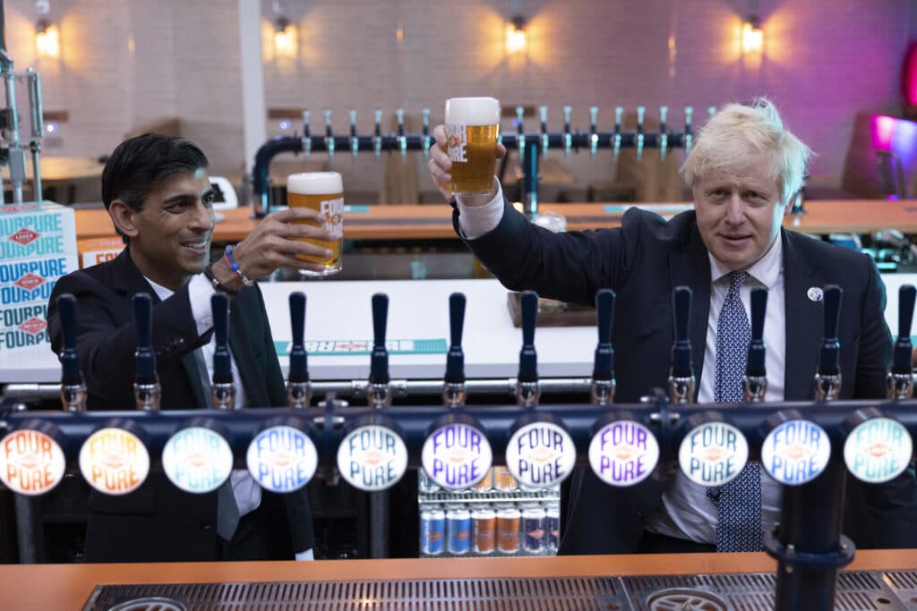 British prime minister Boris Johnson and Britain