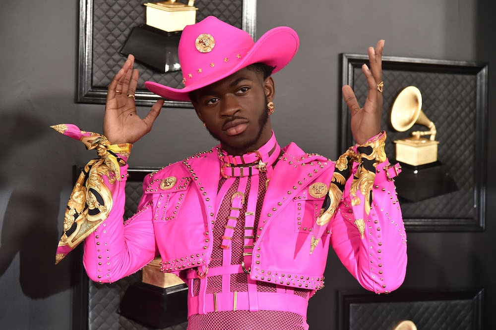 Lil Nas X celebrates Grammy nominations in the most Lil Nas X way possible