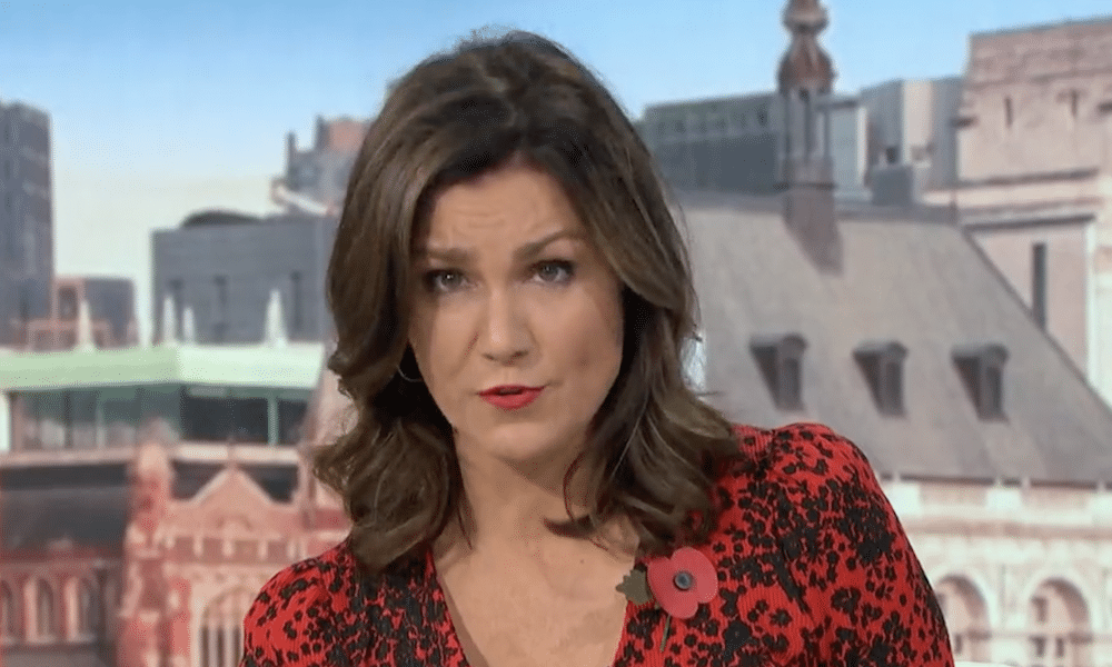 GMB host Susanna Reid sheepishly apologises after asking lesbian couple: 'Who wants to be mum?'