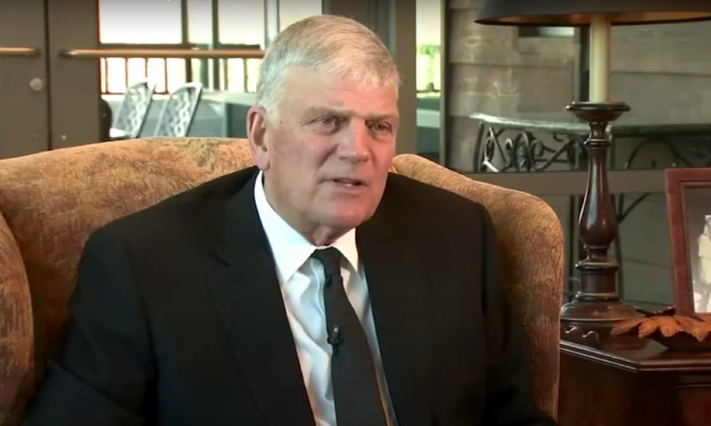 Franklin Graham announces UK tour after 'promising venues not to discriminate'