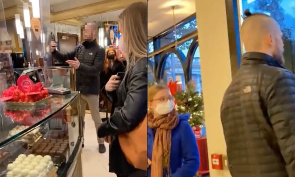 Thug hurls homophobic slurs at café staff in vile rant. They only asked him to wear a face mask