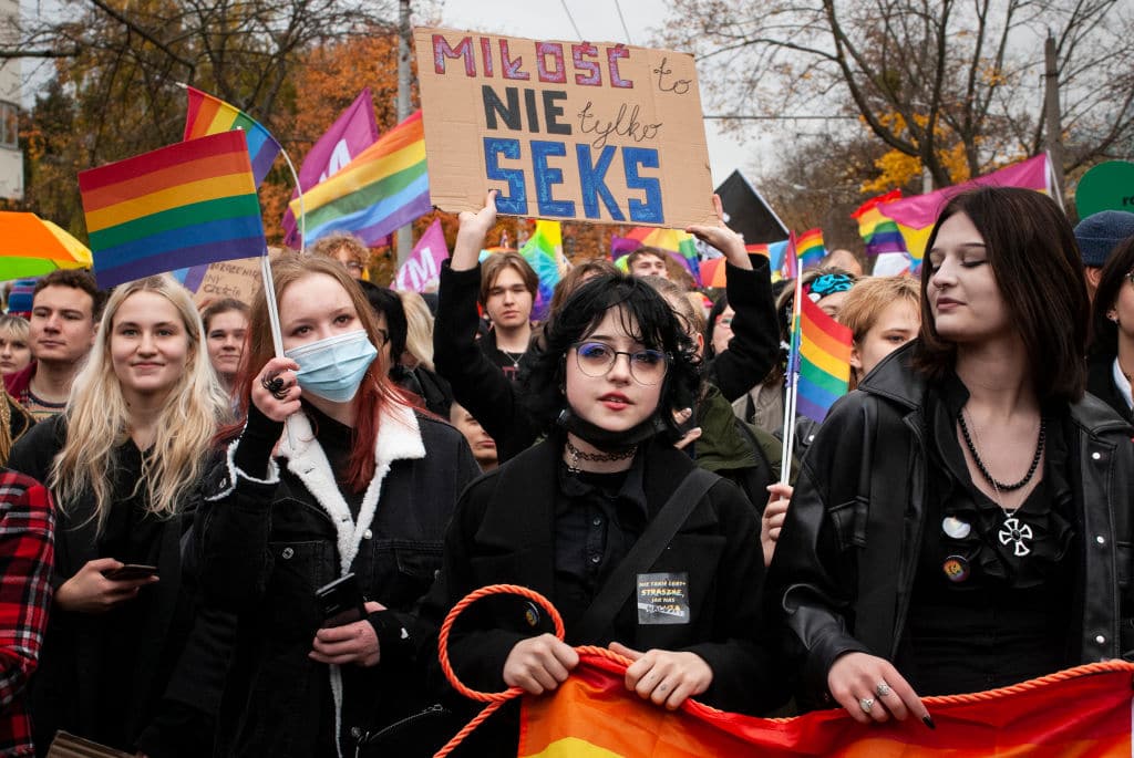 Woman carrying Pride flag shot in head with BB gun after Polish LGBTQ+ parade: ‘Attack on all of us’ 
