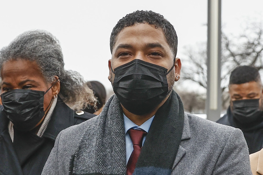 Jussie Smollett claims he visited bathhouse with alleged attacker – and denies faking hate crime
