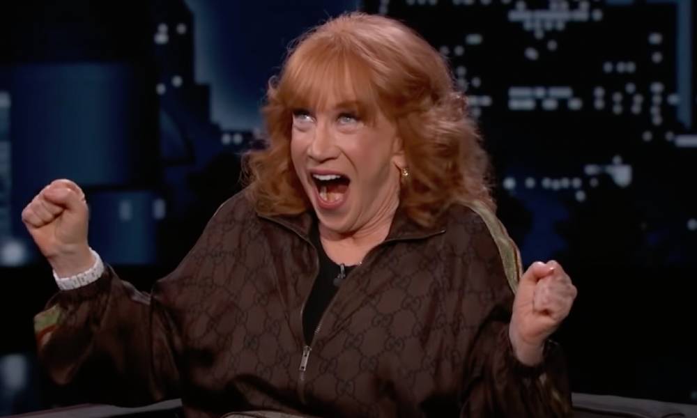 Kathy Griffin triumphantly declares she's cancer-free after having half a lung removed