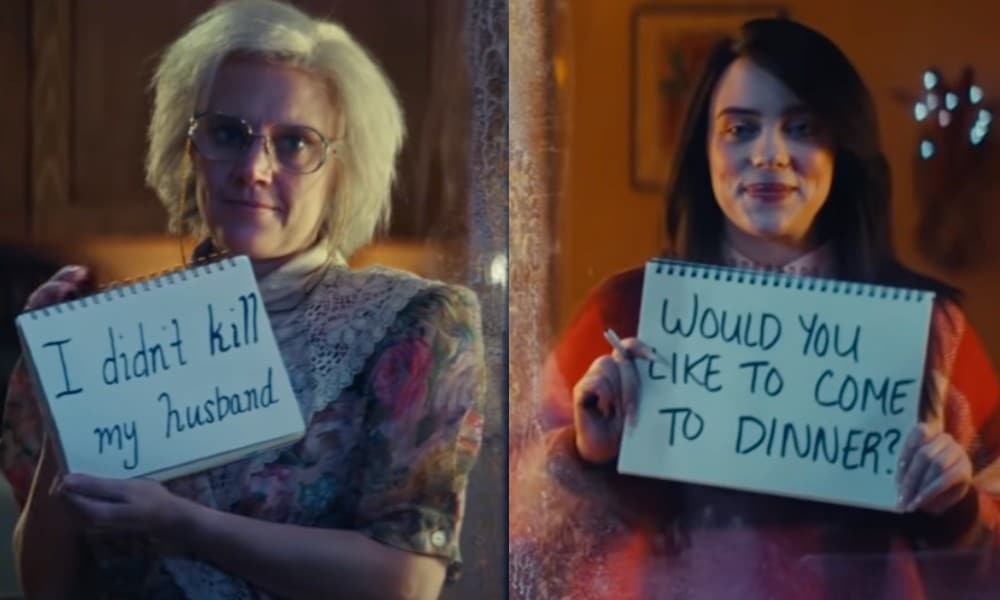 SNL's Kate McKinnon terrorises Billie Eilish in darkly hilarious killer Christmas sketch