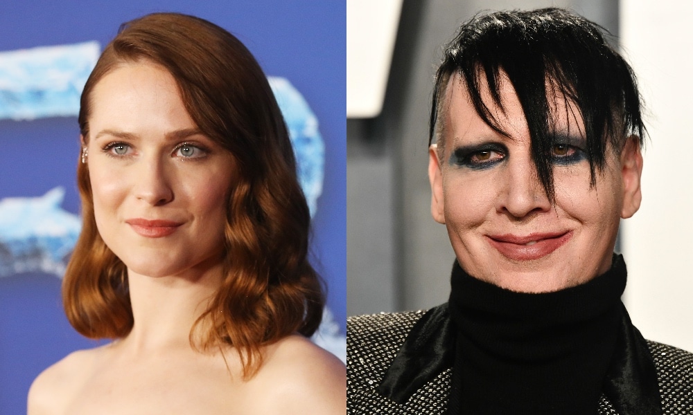 Evan Rachel Wood claims Marilyn Manson threatened 'to f**k' her 8-year-old son