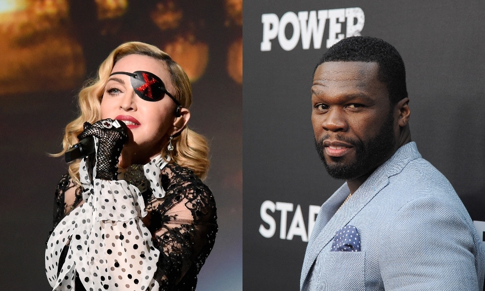 Madonna slams 50 Cent for 'bulls**t' apology after rapper ridiculed her risqué lingerie pictures