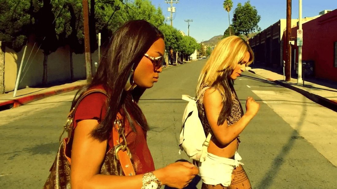 Mya Taylor and Kitana Kiki Rodriguez in Tangerine.