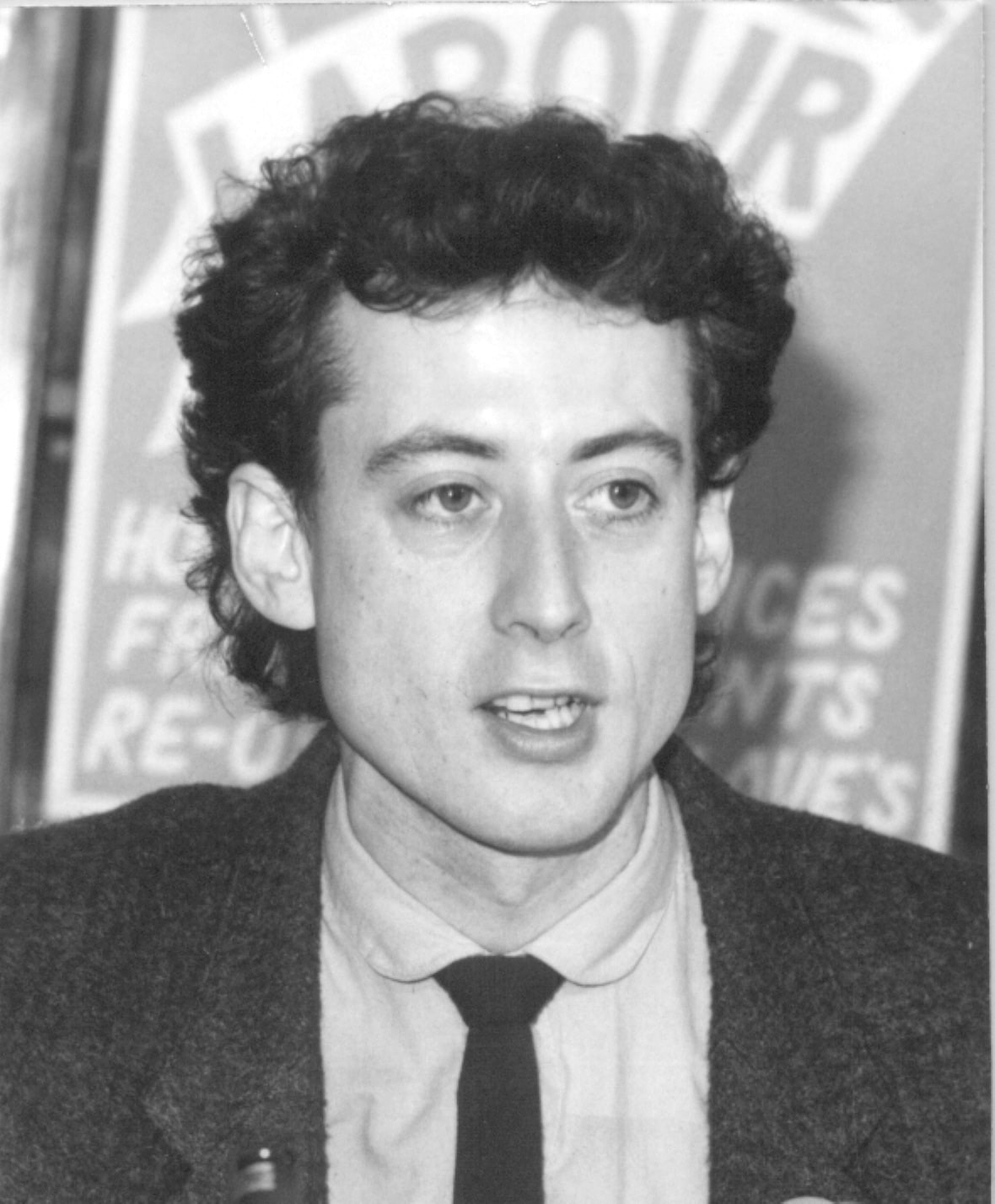Peter Tatchell during his ill-fated campaign in the Bermondsey by-election.