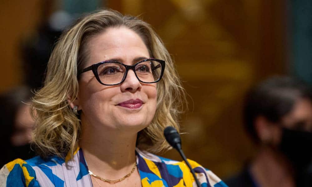 Senator Kyrsten Sinema blasted as type of white person 'Martin Luther King Jr warned us about'