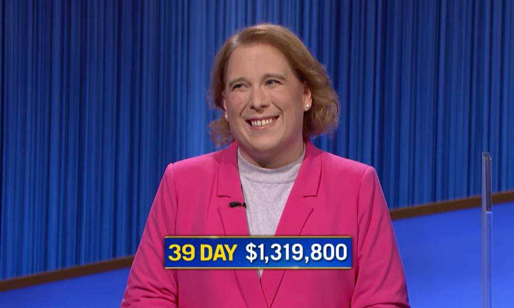 Jeopardy! icon Amy Schneider sends gracious message to former champ after breaking another record