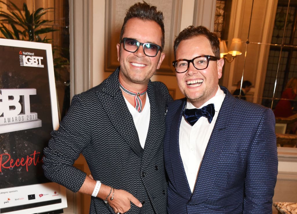 Alan Carr's estranged husband freed from prison just days after being jailed