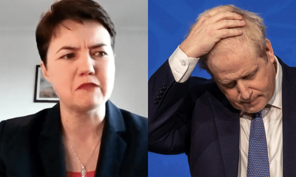 Boris Johnson blasted over 'indefensible' lockdown party by ex-Scottish Tory leader Ruth Davidson