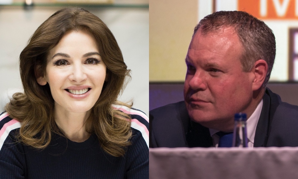 Nigella Lawson leads roasting of Tory MP who claimed Boris Johnson was 'ambushed by cake'