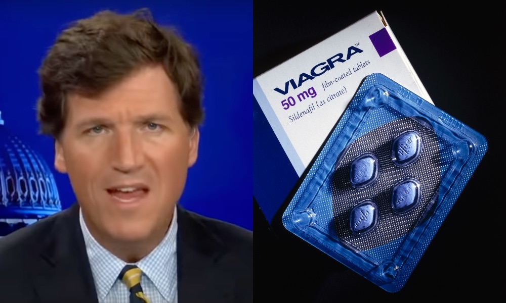 Fox News' Tucker Carlson pushes Viagra as a COVID-19 cure, because of course he did