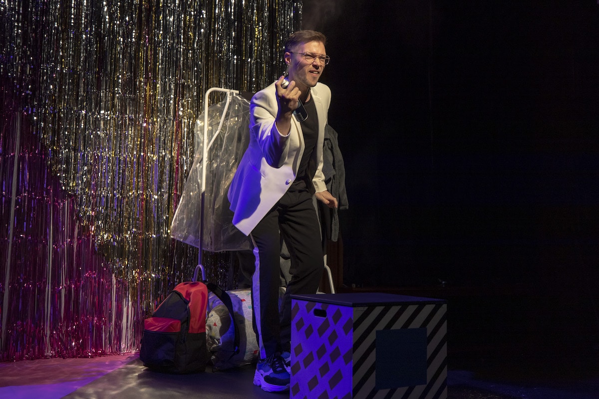 Nathaniel Hall in First Time. 