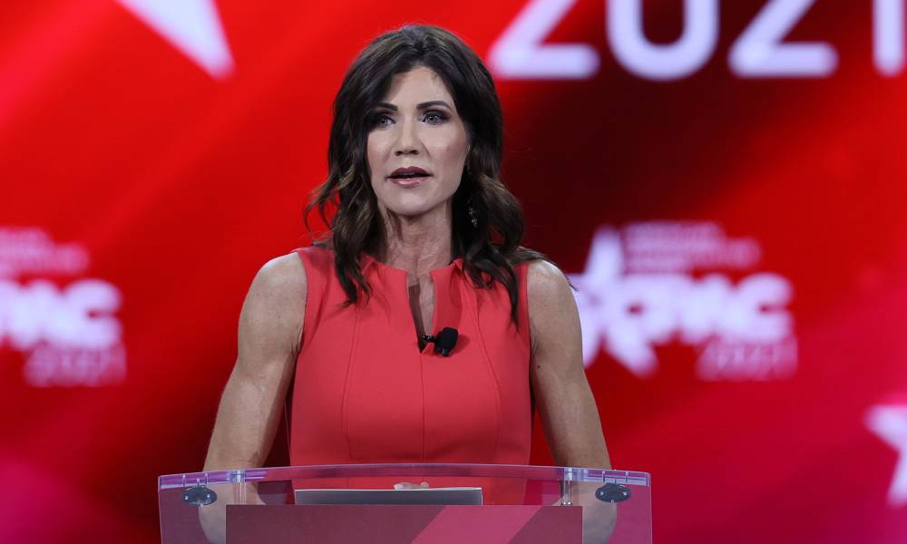 South Dakota governor Kristi Noem signs 2022's first shameful, hateful anti-trans sports bill
