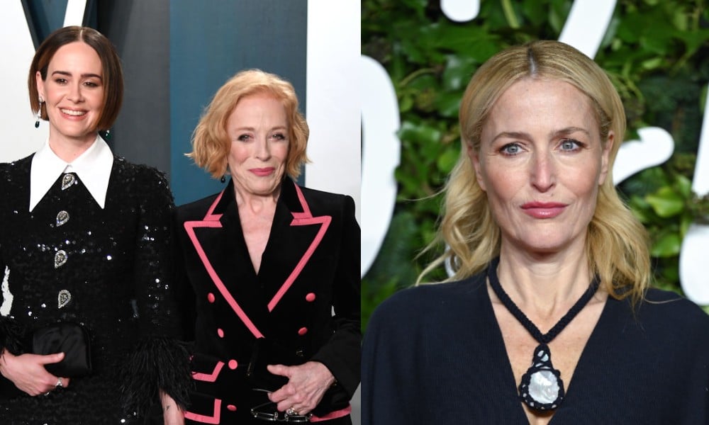 Holland Taylor hilariously calls out Gillian Anderson for thirsting over Sarah Paulson