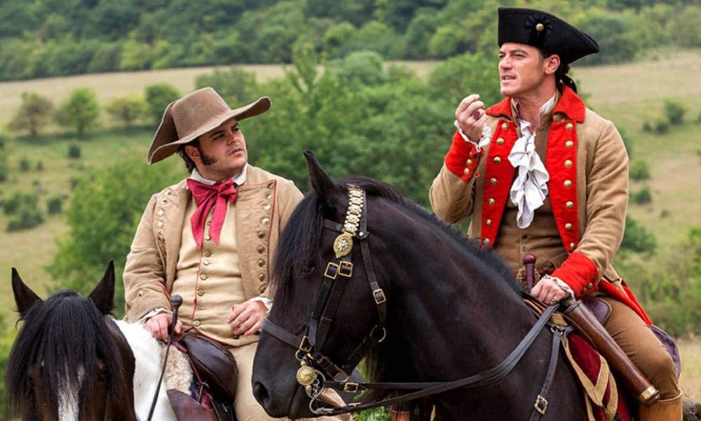 LeFou and Gaston in Beauty and the Beast