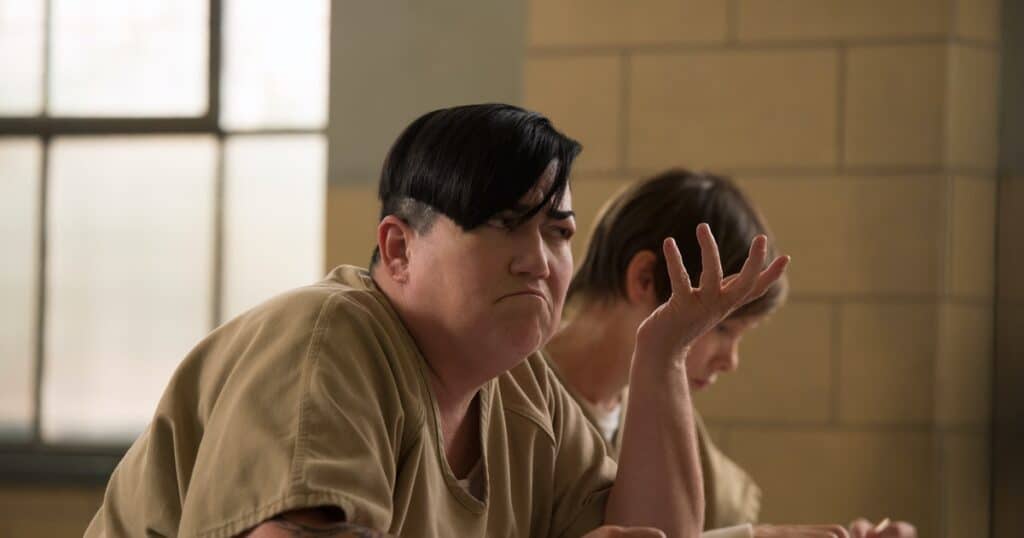 Lea DeLaria as Boo in Orange is the New Black