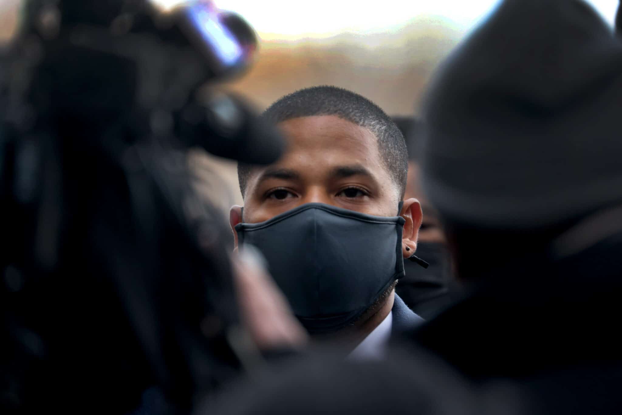 Jussie Smollett's lawyers demand his release from jail 'after sibling receives rape threat'