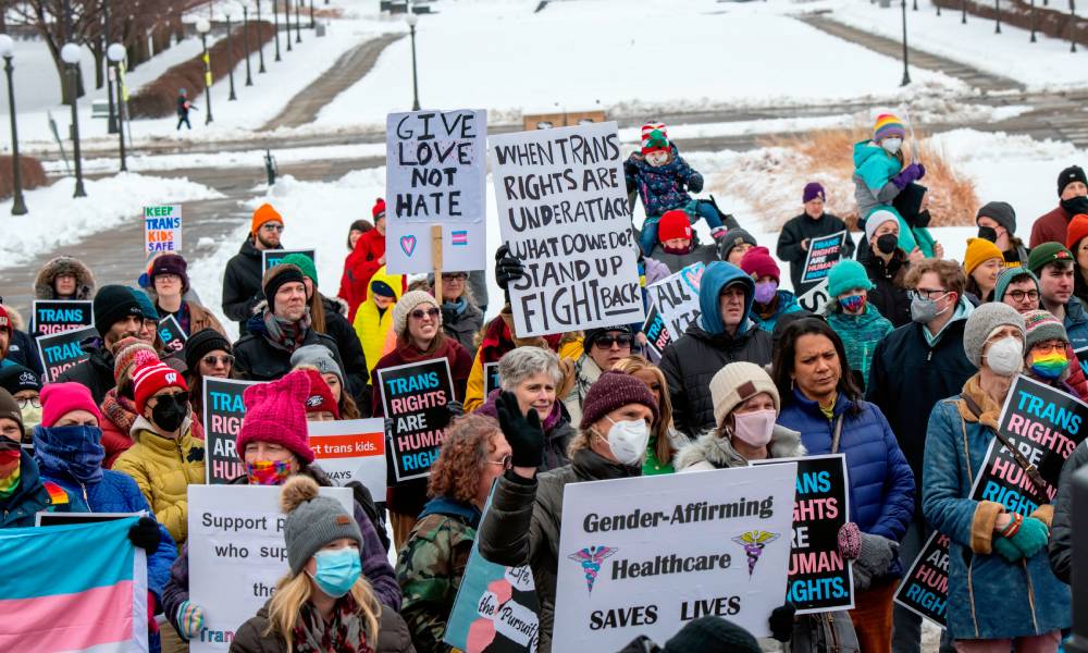 A third of trans kids risk losing gender-affirming care under swathe of cruel bills, study finds