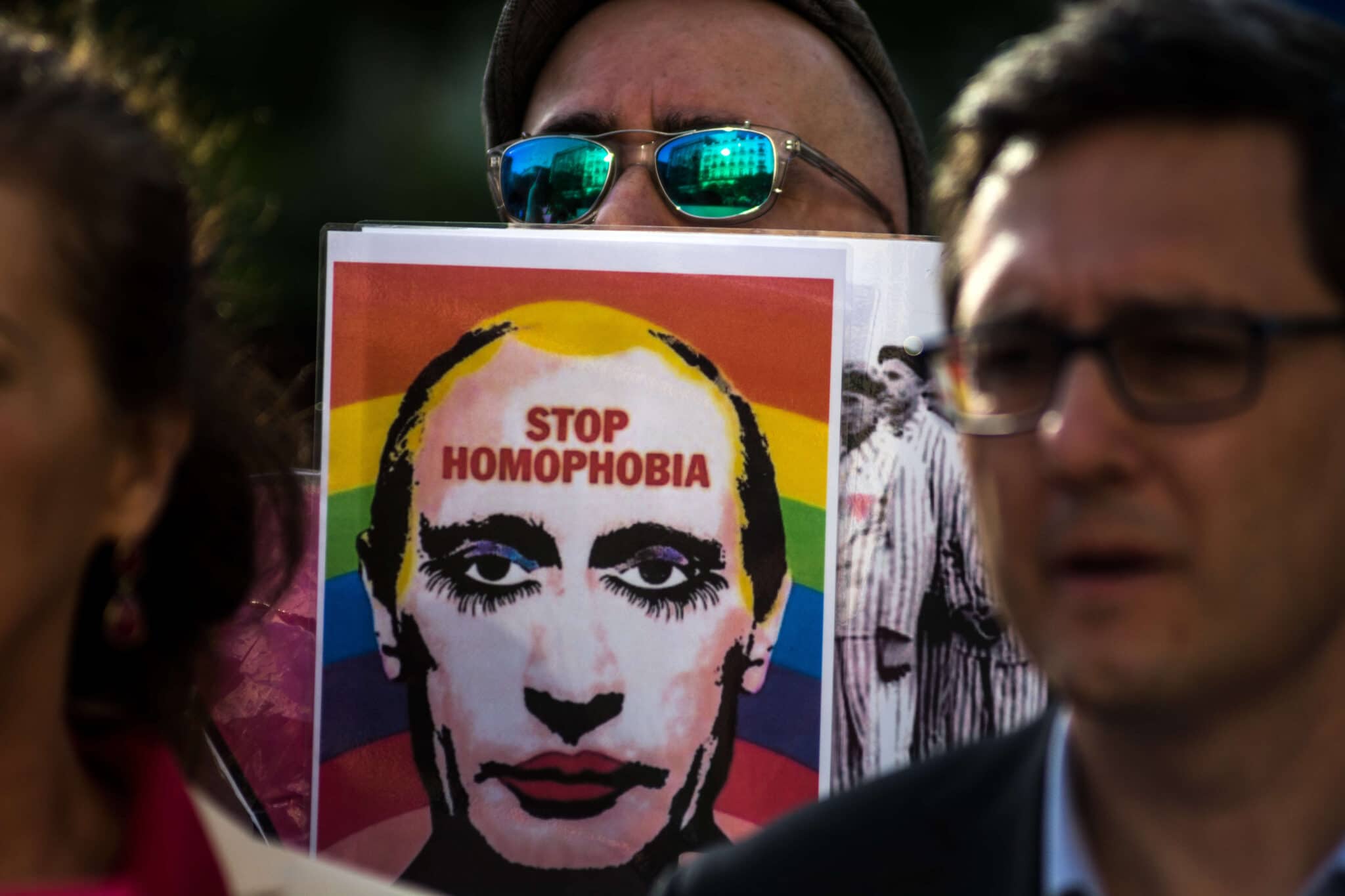 Bulgaria's top broadcasters hacked to air illegal Vladimir Putin 'gay clown' meme