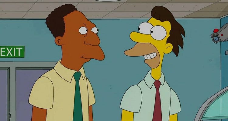 The Simpsons writer defends Lenny and Carl gay sex joke