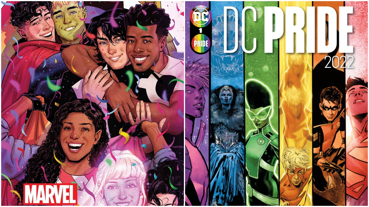 Marvel and DC Comics unveil stunning, special edition Pride Month 2022 covers