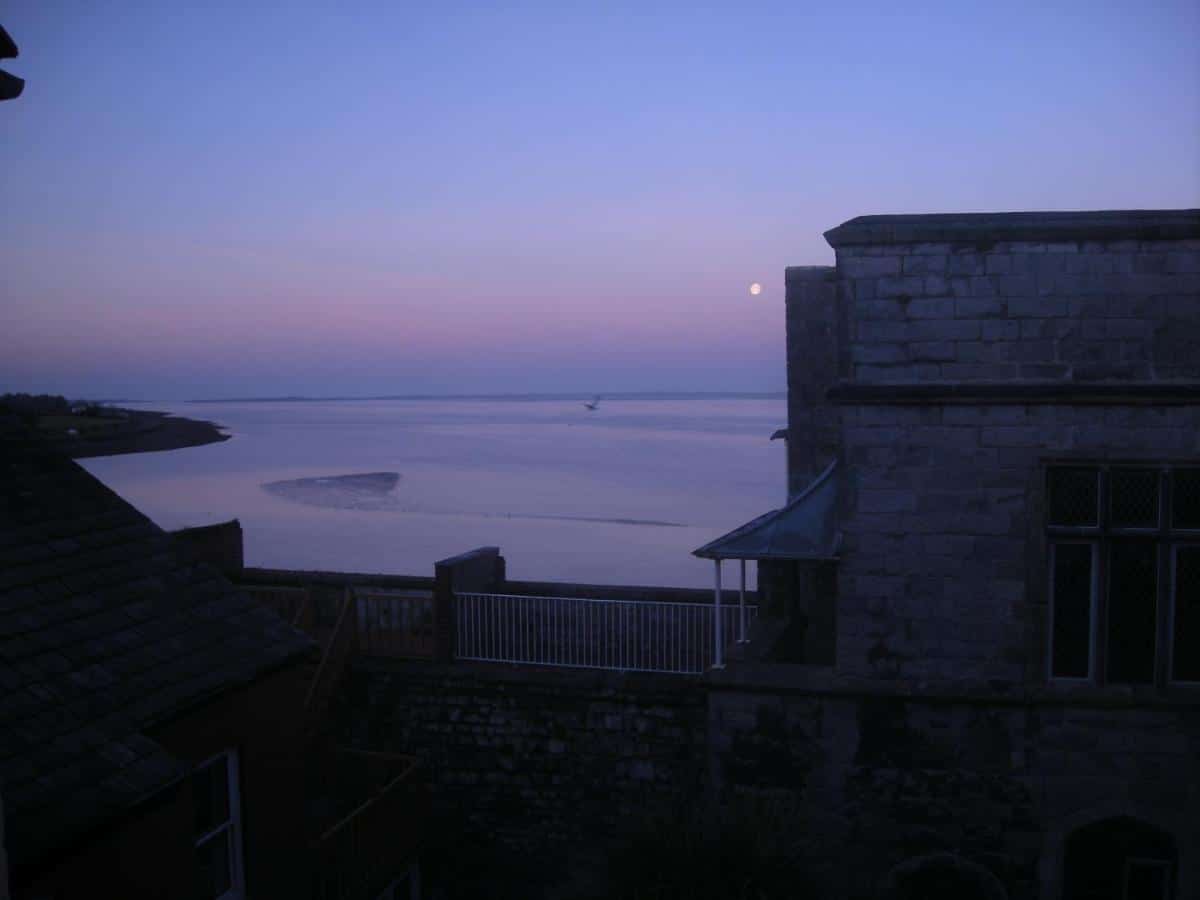 The views from Caer Menai Guest House, Caernarfon