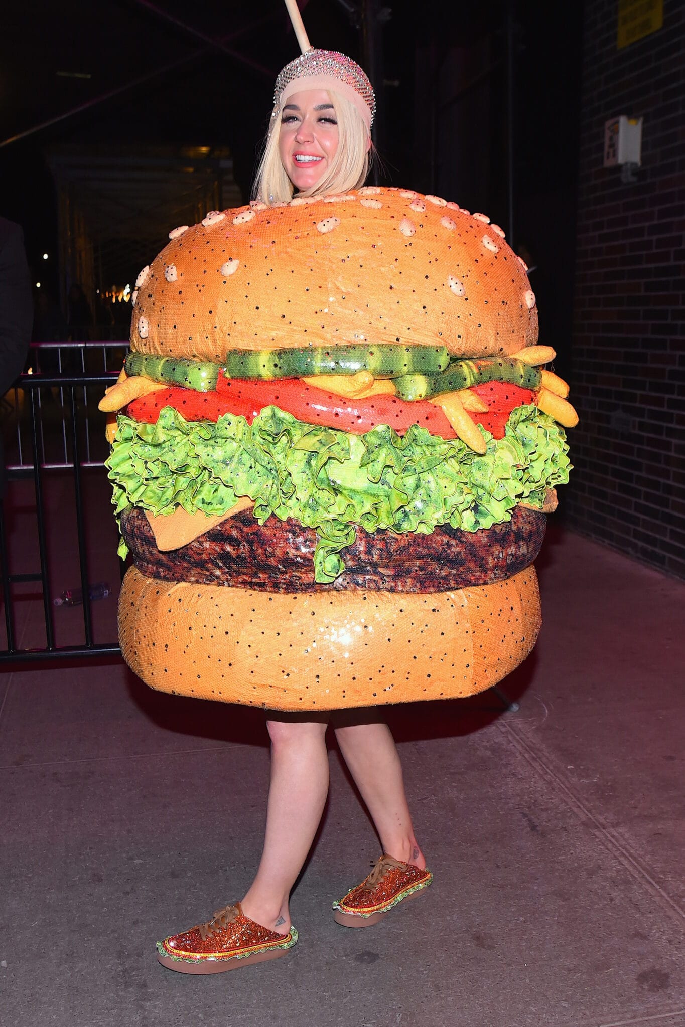 Katy Perry seen out on the 2019 MET Gala day 