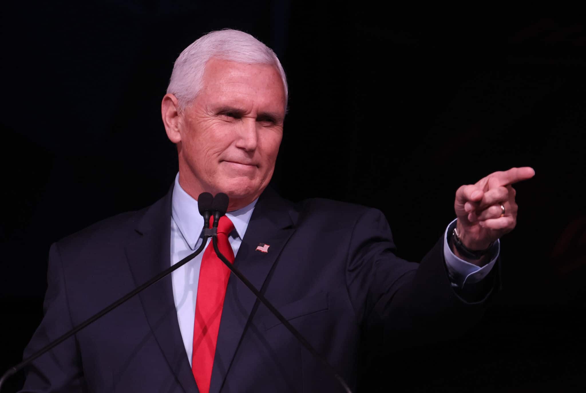 Mike Pence thinks transphobia will get him back in the White House