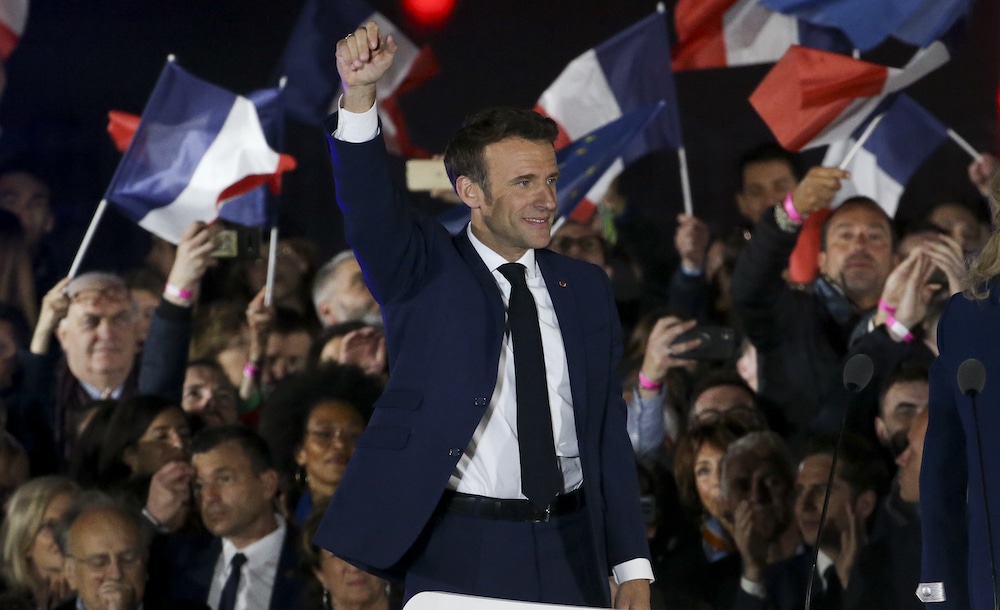 Emmanuel Macron defeats Marine Le Pen in French election – but far-right threat remains