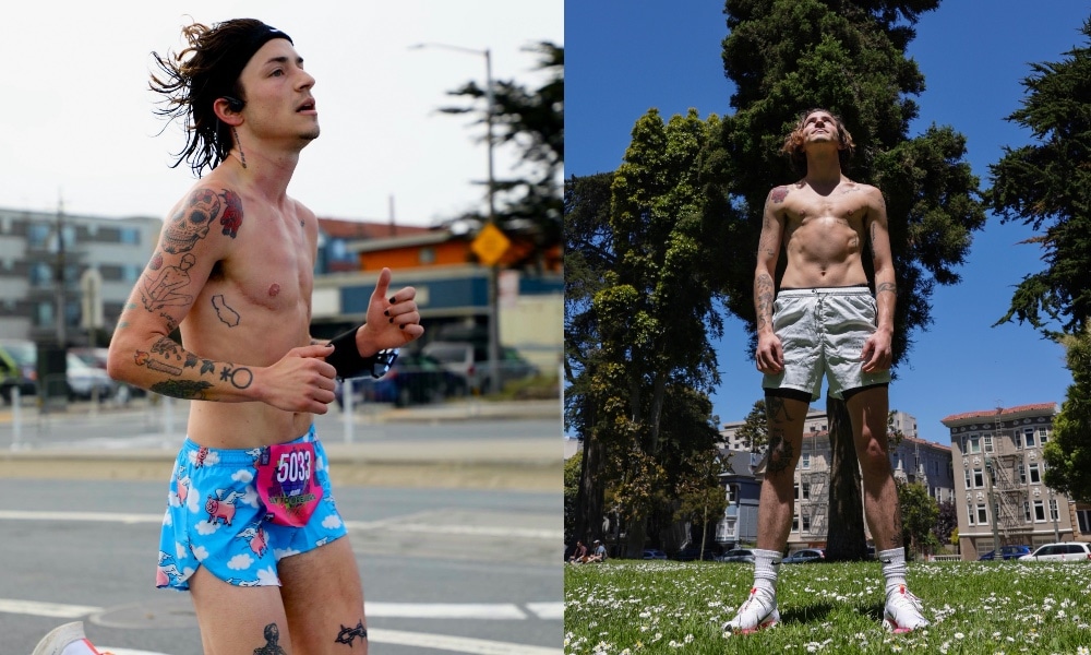 Meet the non-binary runner taking fight for equality in athletics worldwide after historic win