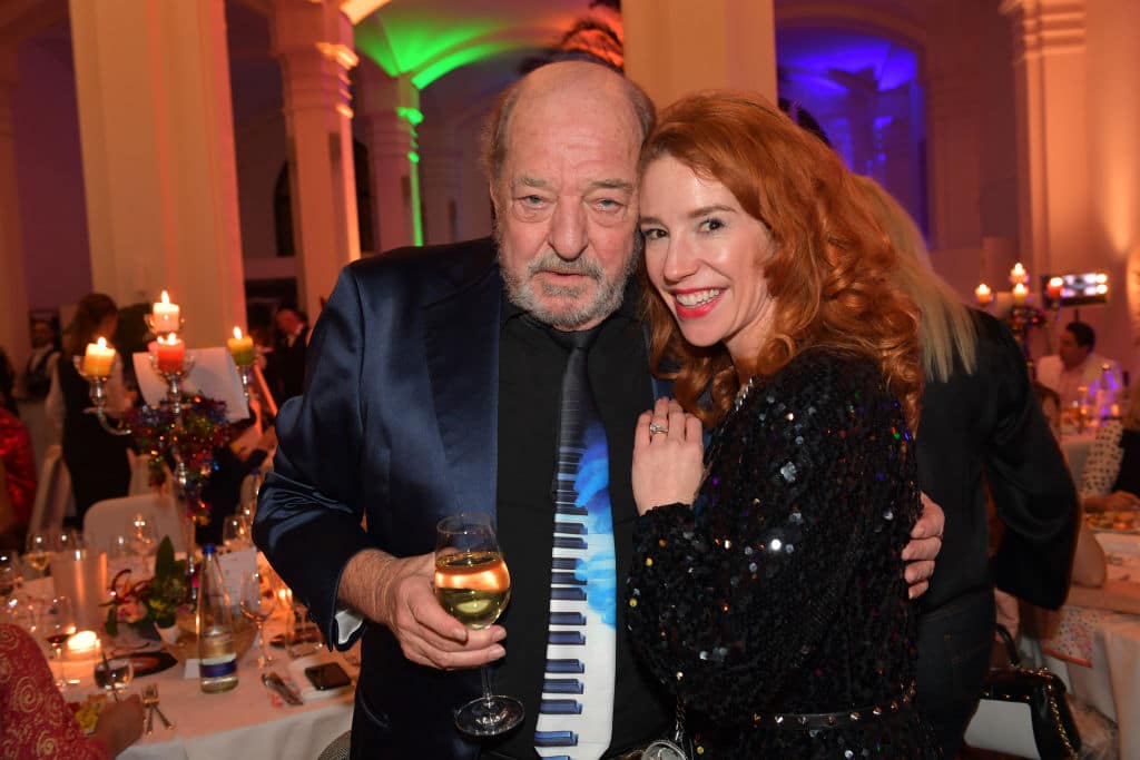 Ralph Siegel and his wife Laura Siegel.