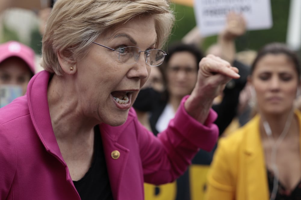 Furious Elizabeth Warren says Republicans have been plotting abortion rollback for 'decades'