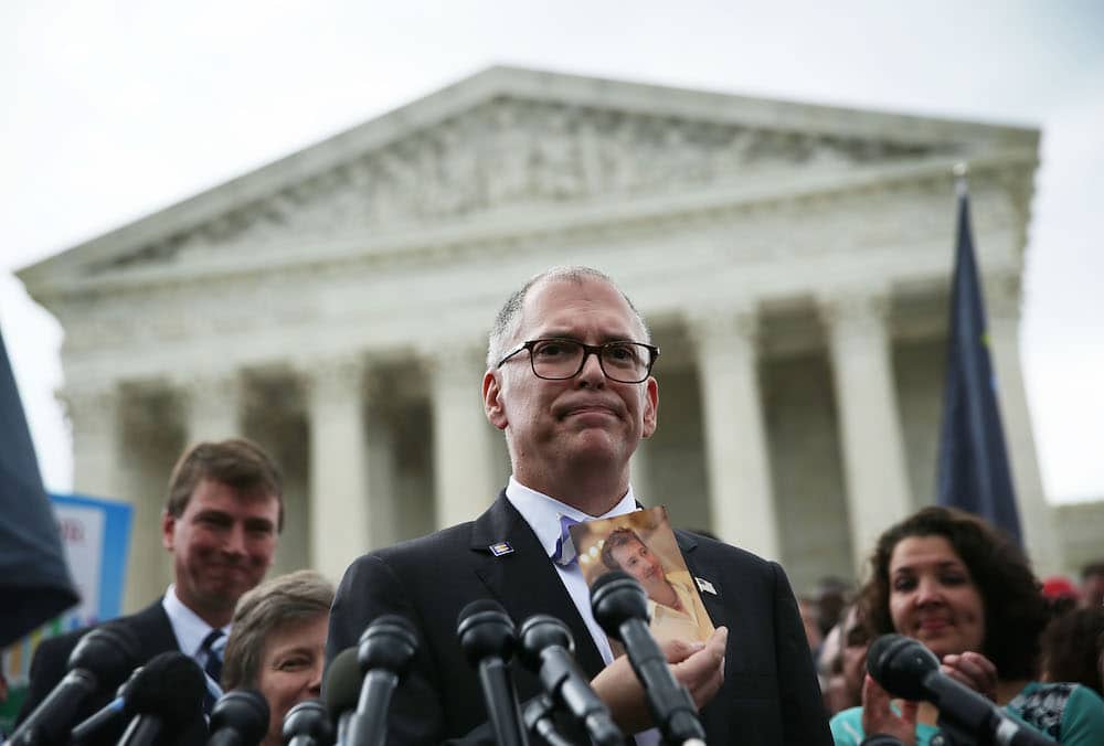 Man behind landmark Supreme Court same-sex marriage case vows to fight for Roe v Wade