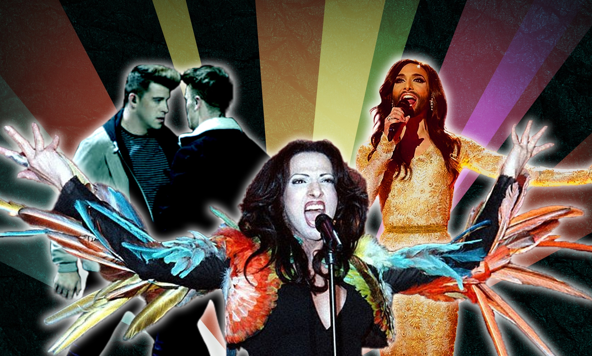 17 of the biggest, brightest and queerest moments in Eurovision history