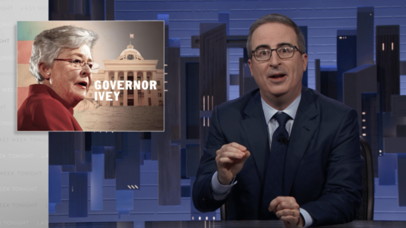 John Oliver tells trans kids 'you are important' in furious NSFW rant against Alabama governor