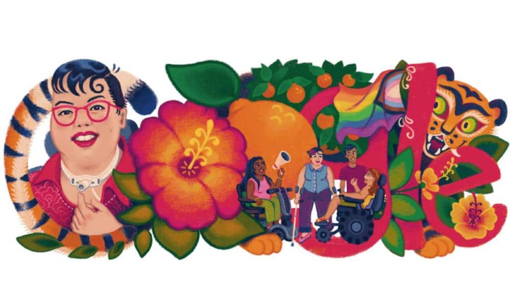 Google Doodle honours queer Korean-American disability justice activist Stacey Park Milbern