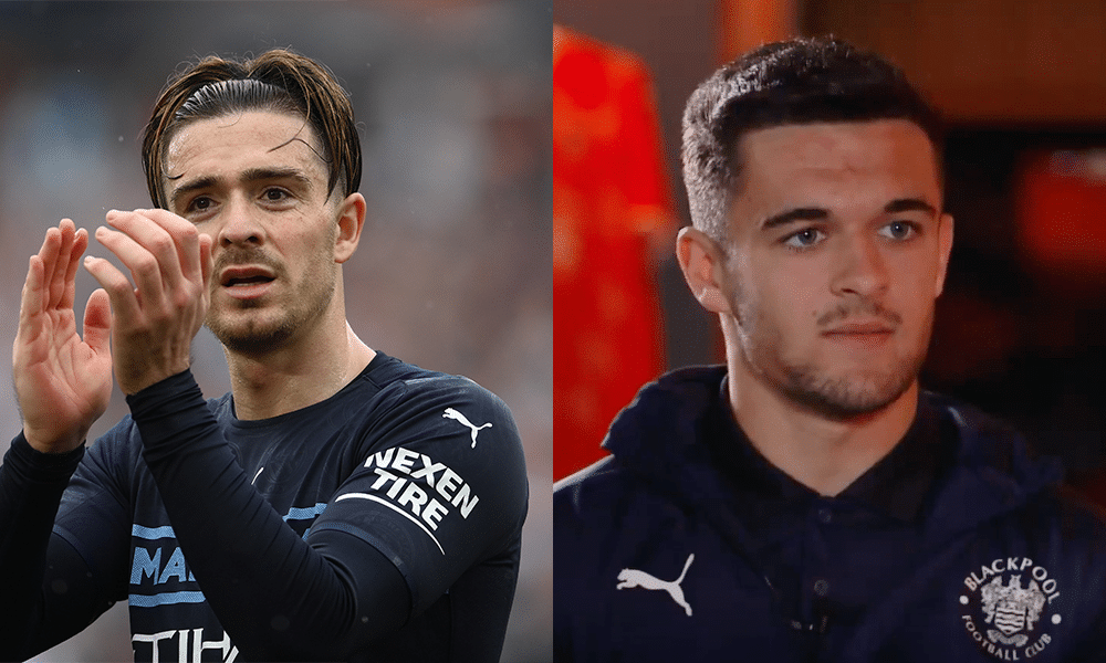 Jack Grealish praises 'courage' of gay footballer Jake Daniels: 'It's a massive step forward'