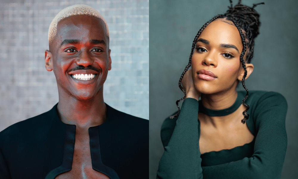 Ncuti Gatwa and Yasmin Finney