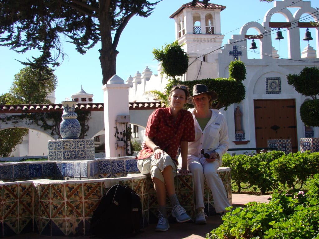 lesbian couple Meg and Elena in Mexico
