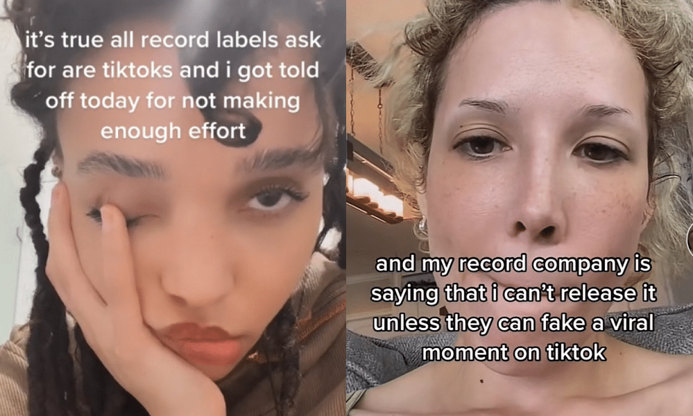 Halsey's claim label is blocking new music until they go viral on TikTok highlights troubling trend
