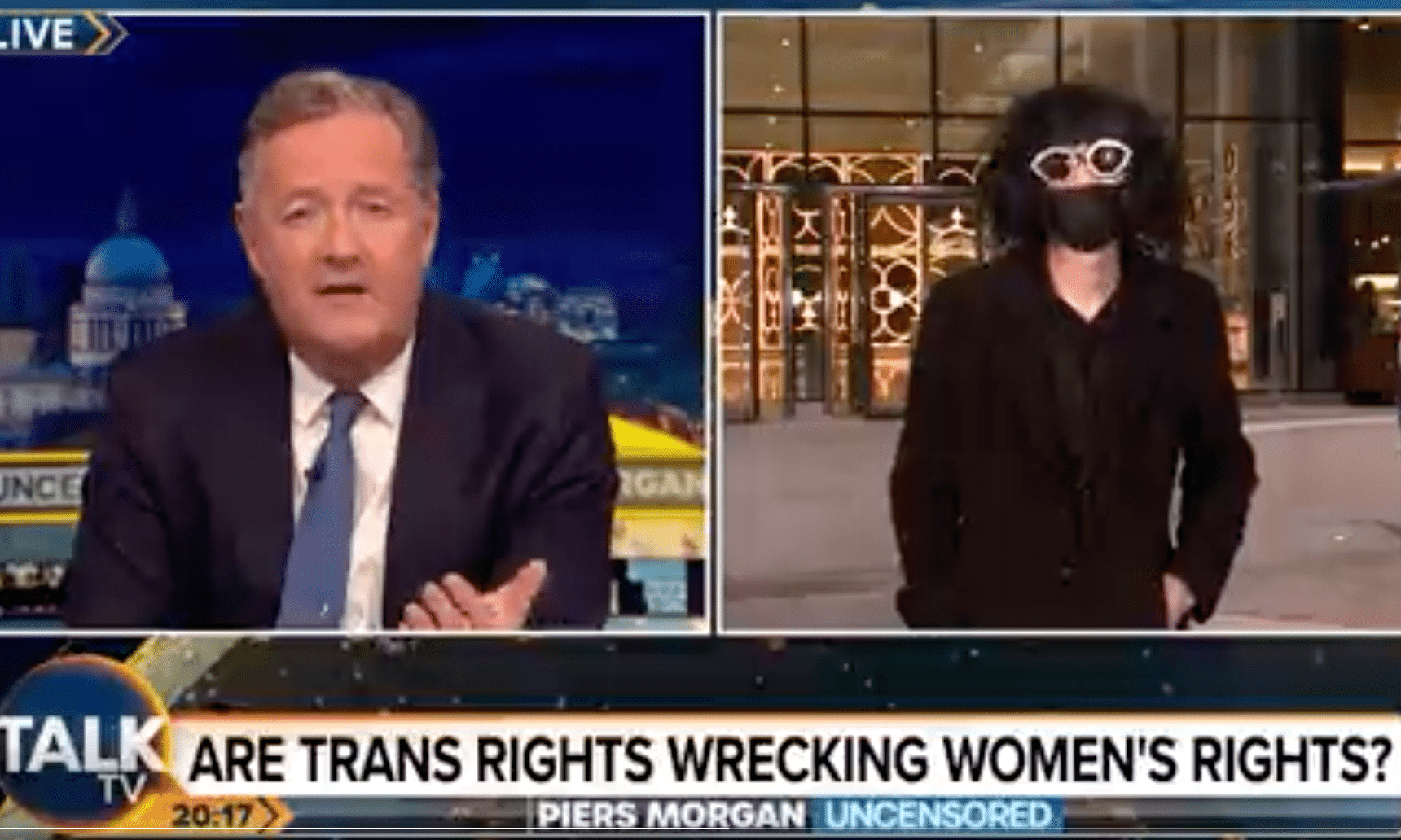 Piers Morgan called a 'c**t' on live TV after bleating 'anti-trans dogwhistles' at activist