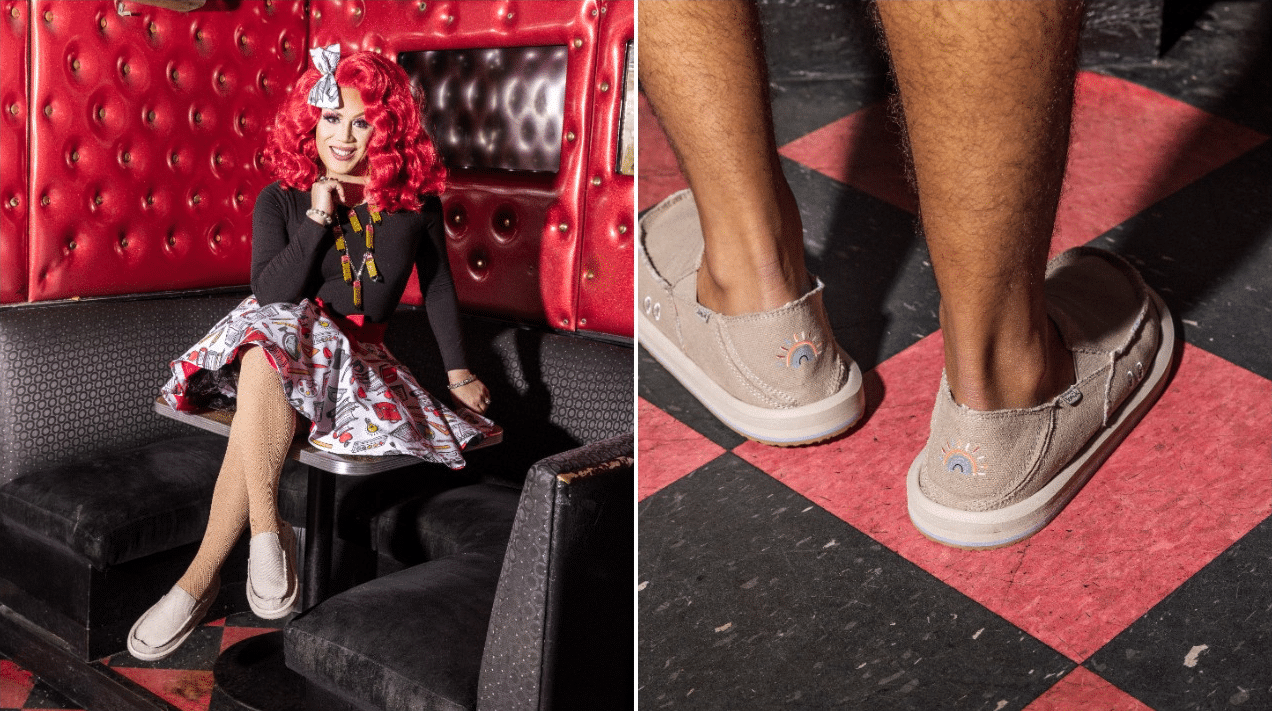 Sanuk has teamed up with Pacific Pride Foundation for its second all-gender footwear collection.