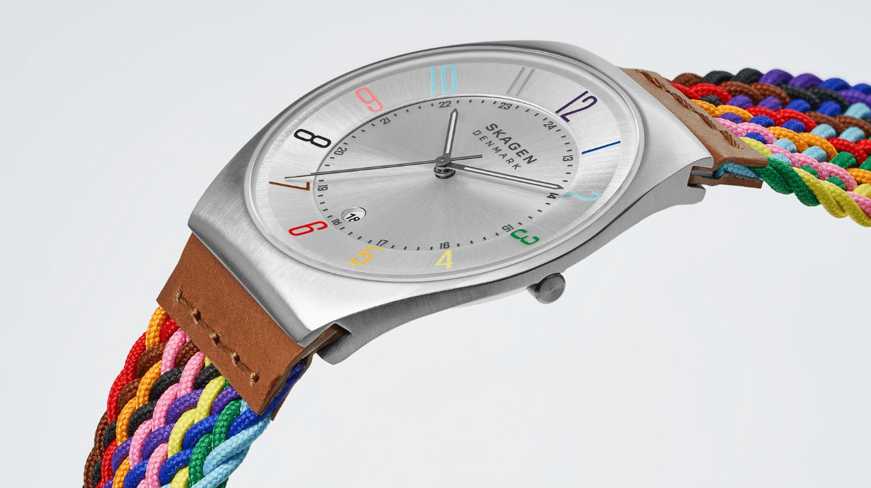 Skagen release its 2022 Pride collection with 100 percent of proceeds going to InterPride.
