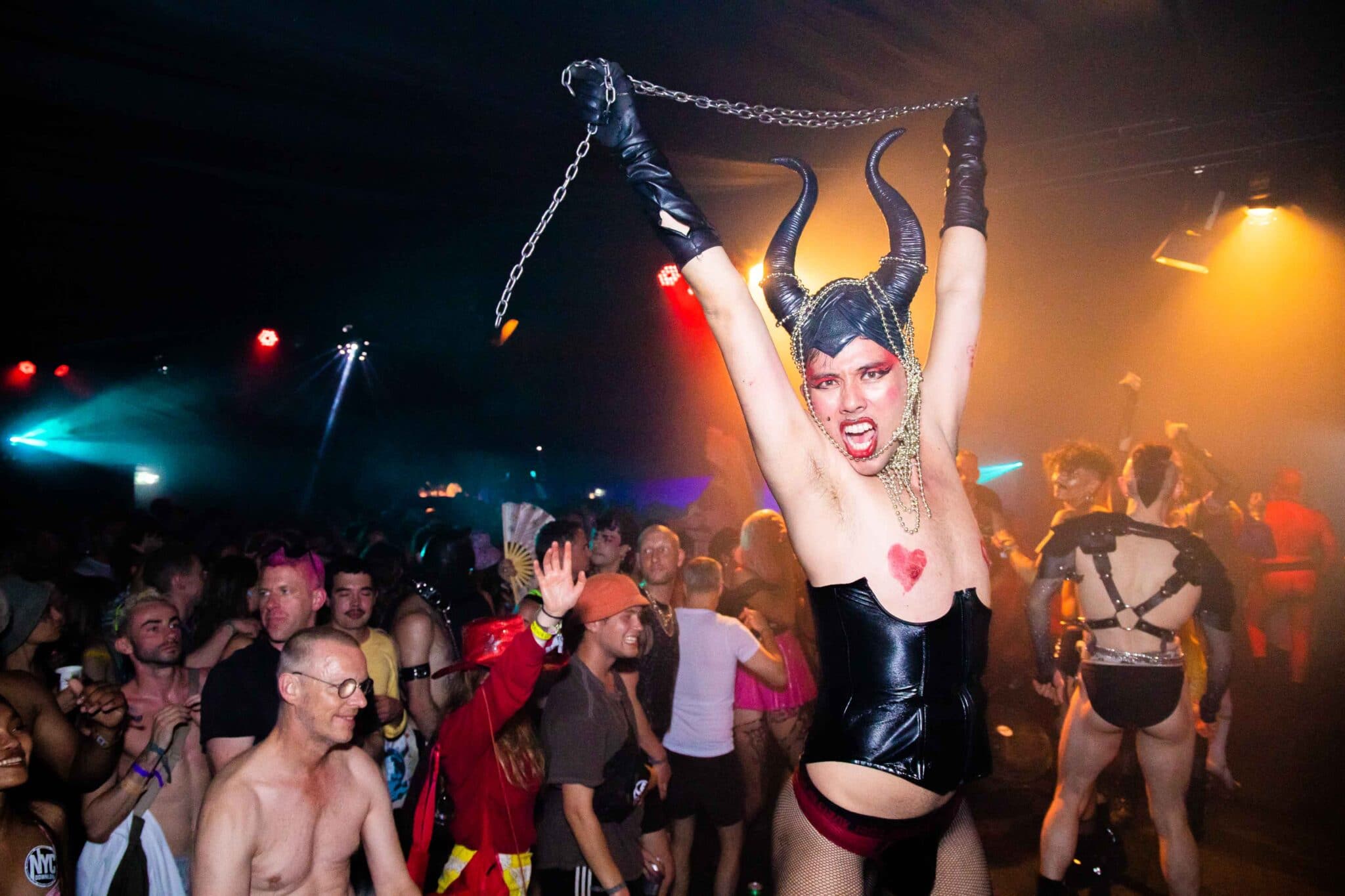 19 photos of shameless, unabashed, pure queer joy from Glastonbury's iconic NYC Downlow